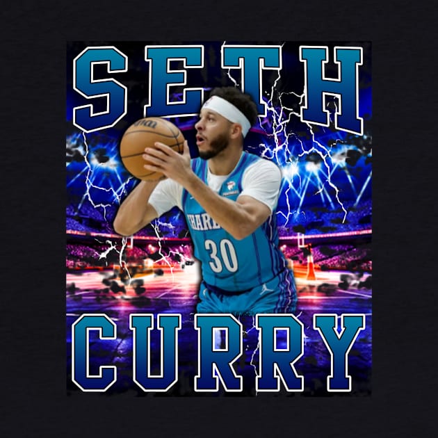 Seth Curry by Gojes Art